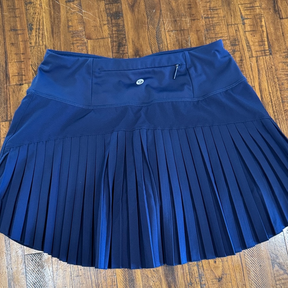 Baleaf Women's Navy Tennis Skirt Medium